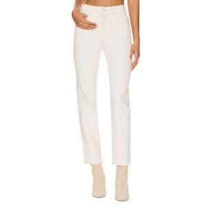 Mother Classic Beige Buckle Bunny Rider Ankle Denim Jeans Size 27